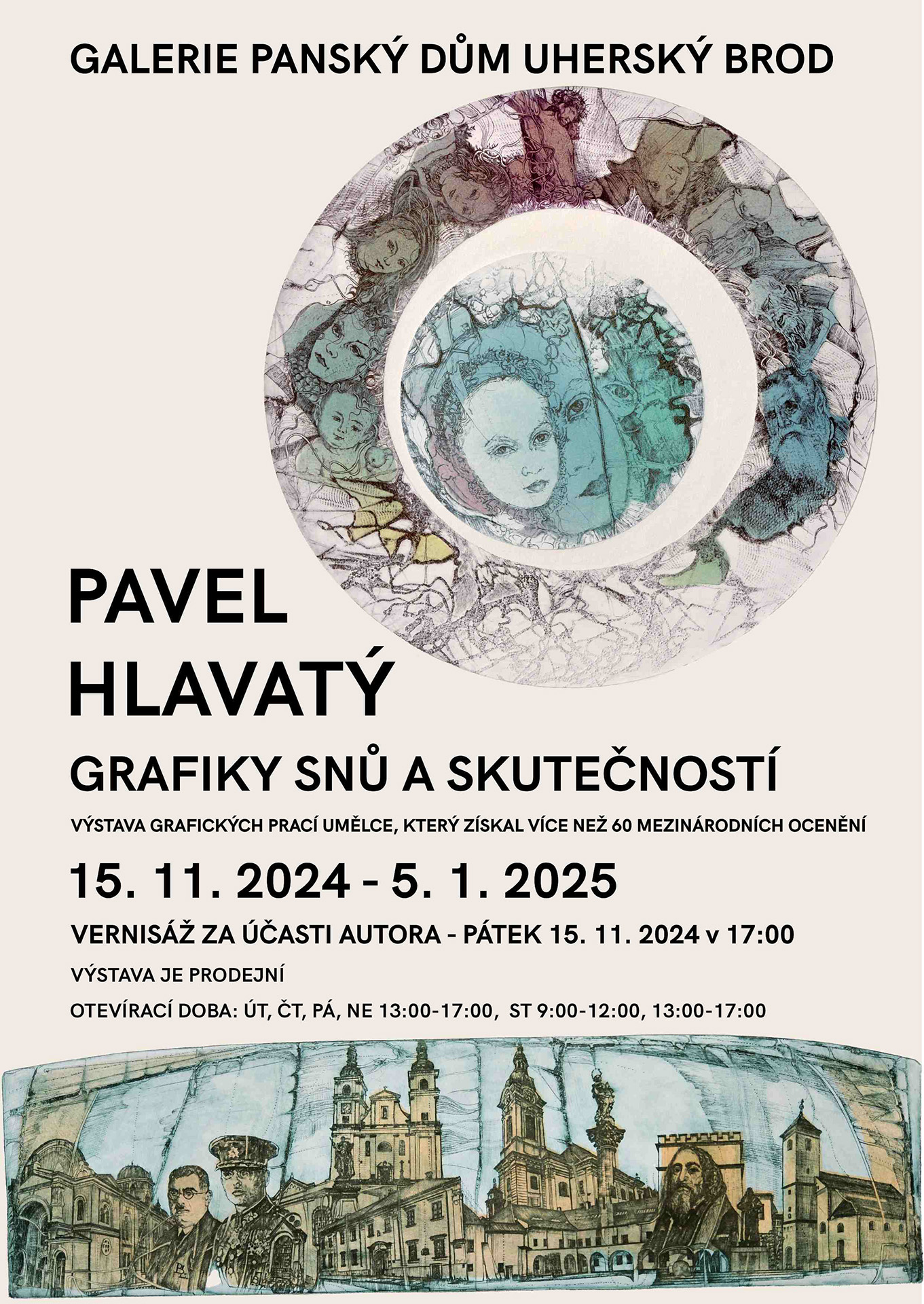 Pavel Hlavatý - výstava grafického díla